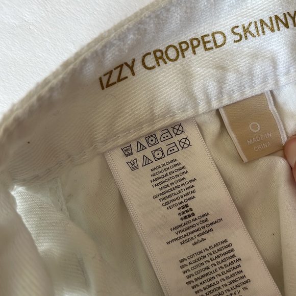 Michael Kors Distressed Izzy Cropped Skinny Jeans - Picture 8 of 14